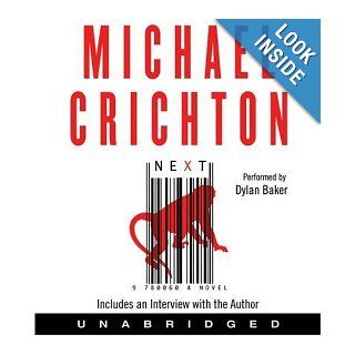 Next [Audiobook] Michael Crichton, Dylan Baker Books