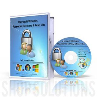 Windows Password Reset & Recovery Software CD ROM. (Remove/Unlock Microsoft Windows Password   Windows XP, Vista, 7, 8) Software