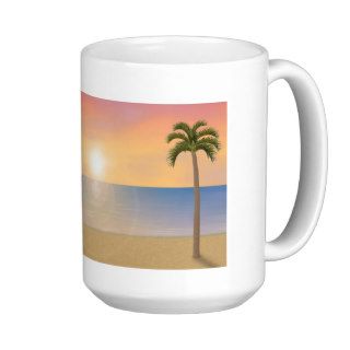 Sunset / Sunrise Beach Scene Mug