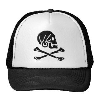Henry Every authentic pirate flag Mesh Hats
