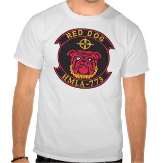 HMLA 773 Red Dog T shirt