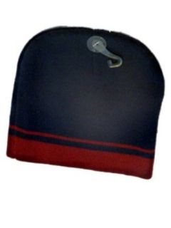 Athletic Works Boys Blue Red Knit Winter Hat Ski Beanie Stocking Cap Clothing