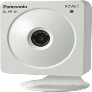 Panasonic H.264 Wired 720p Indoor Network Security Camera with 4X Digital Zoom BL VP104P