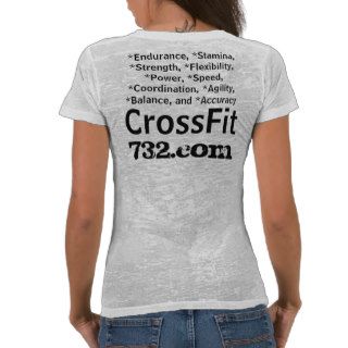 CrossFit 732 ladies Tshirts