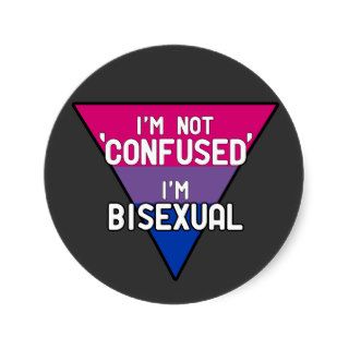 I'm Not Confused, I'm Bisexual Stickers