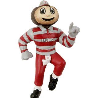 Ohio State Buckeyes Brutus NCAA 5'' Mascot Ornament  Sports Fan Hanging Ornaments  Sports & Outdoors