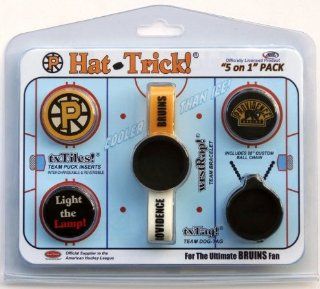 Providence Bruins Hat Trick Ahl Hockey Jewelry Set (36 Pieces) [Office Product]  