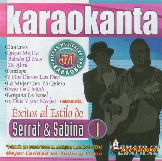 Serrat Y Sabina Karaokanta Cd 571 Music