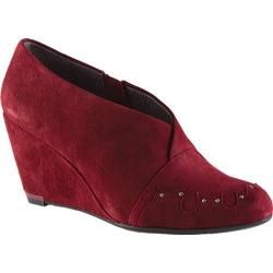 Women's Oh Shoes Rondola Barolo Wine Suede Oh Shoes Boots