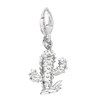 Sterling Silver Cactus Charm Silver Charms