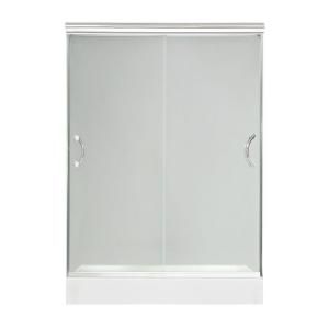 MAAX Gondola 42 in. to 47 1/2 in. W Shower Door in Chrome with 10MM Clear Glass DISCONTINUED 238S CV48HB