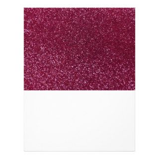 Plum glitter full color flyer