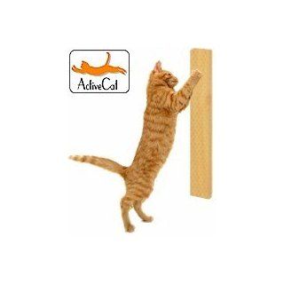 Pike Intergrooved Wood Wall mount Scratching Post  Cat Houses And Condos 