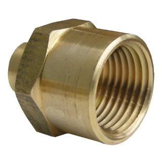 LASCO 17 9283 3/4 Inch Female Pipe Thread by 1/4 Inch Female Pipe Thread Brass Bell Reducer