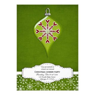 Christmas Decoration (Green) Announcement