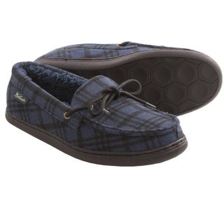 Woolrich Taylorville Slippers   Fleece (For Men)   BROWN PLAID (10 )
