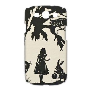 Alice in Wonderland Case for Samsung Galaxy S3 I9300, I9308 and I939 Petercustomshop Samsung Galaxy S3 PC01609 Cell Phones & Accessories