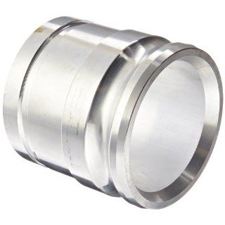 PT Coupling Victaulic Series Aluminum Cam and Groove Hose Fitting, Adapter, 4" Adapter x Single Groove