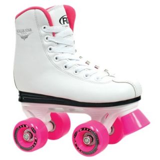 Girls Roller Derby Roller Star 350 Quad Skate   Pink/ White (6)