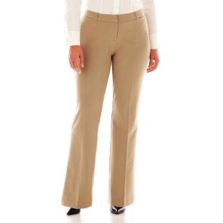 Worthington Curvy Trouser Pants   Plus, Heritage Khaki, Womens