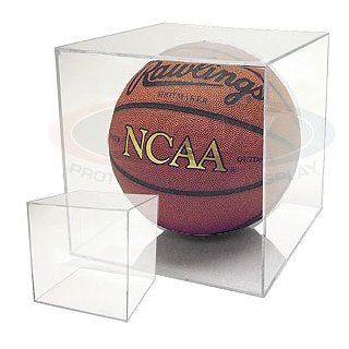 BCW BallQube Basketball Holder   Sports Memoriablia Display Case   Sportscards Collecting Supplies  Sports Related Display Cases  Sports & Outdoors
