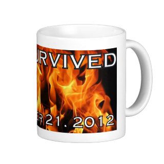 We Survived 12.21.12 Coffee Mugs