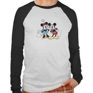 Mickey and Minnie Mouse T Shirts