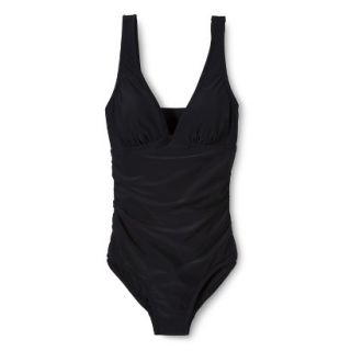 Womens 1 Piece Swimsuit  Black L