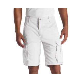 Levis Cargo Shorts, White, Mens