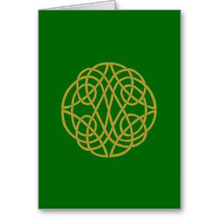 Celtic Knot Circle Greeting Cards