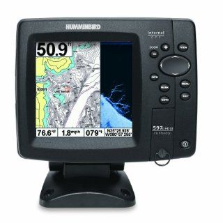 Humminbird 408120 1 Fishfinder 597ci HD DI Combo (Discontinued by Manufacturer)  Fish Finders  GPS & Navigation
