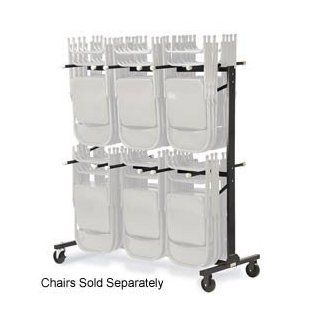 Virco® Hct6072 Two Tier Mobile Chair Cart Health & Personal Care