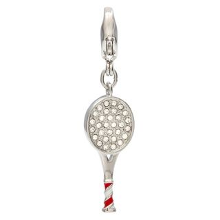 Swarovski Tennis Racket Charm Swarovski More Fashion Jewelry