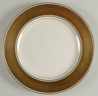 Fitz & Floyd Gold Rondelet Dinner Plate, Fine China Dinnerware   Gold Rim & Verg