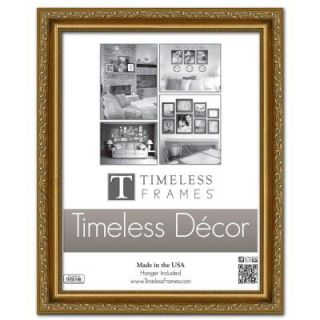 Timeless Frames Carrington 1 Opening 11 in. x 14 in. Gold Picture Frame 78211