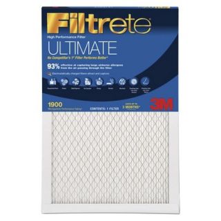 3M Filtrete Ultimate 1900 MPR 20x20 Filter