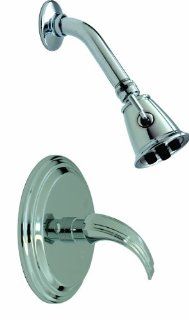 Altmans SC42SSCHPW Scarab 1/2" Pressure Balanced Shower Set With Stops Pewter   Bathtub And Showerhead Faucet Systems  