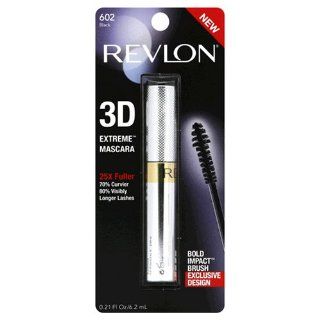 Revlon 3D Extreme Mascara 602 Black  Revlon Photoready Mascara  Beauty