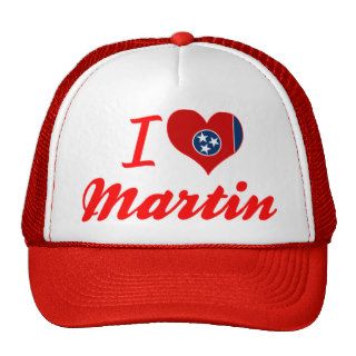 I Love Martin, Tennessee Trucker Hat
