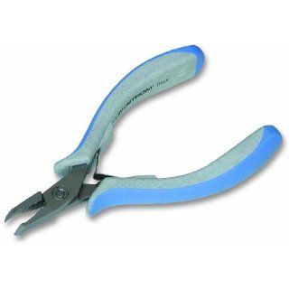 Lindstrom 582 EI High Carbon Steel Tapered, Flush Angle Head Cutter Wire Cutters