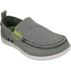 Men's Crocs Walu Light Grey/White Crocs Slip ons