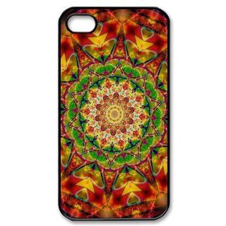 Personalized Mandala Hard Case for Apple iphone 4/4s case BB604 Cell Phones & Accessories