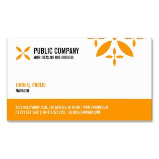 Simple Corporate One Sided Business Card