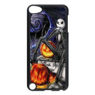 Custom Personalized Disney The Nightmare Before Christmas Series Jack Skellington 3D Skull Smooth Durable Plastic Ipod Touch 5 Case   Players & Accessories
