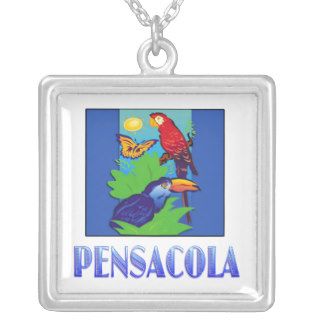 Macaw, Parrot, Butterfly & Jungle PENSACOLA Custom Jewelry