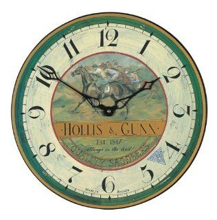 Roger Lascelles Country Races Wall Clock, 14.2 Inch  