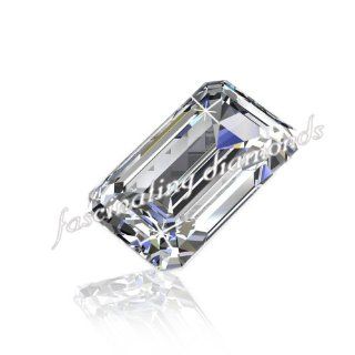 1 Ct Fancy Emerald Ideal Cut Natural Loose Diamond FLAWLESS GIA Certified Fascinating Diamonds Jewelry