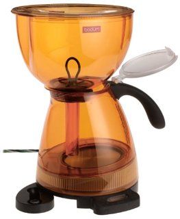 Bodum 3000 586USA Electric Santos 12 Cup Coffeemaker With Timer, Orange Kitchen & Dining