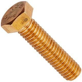 NSI Industries HB606 Silicon Bronze Bolt, 3/8" 16 Diameter, 1 1/2" Length (Pack of 25) Screw Terminals
