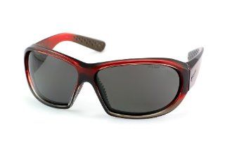 Nike Fuse 72G Sunglasses, EV0546 607, Deep Red/Fade to Stealth Frame/ Grey Lenses Sports & Outdoors